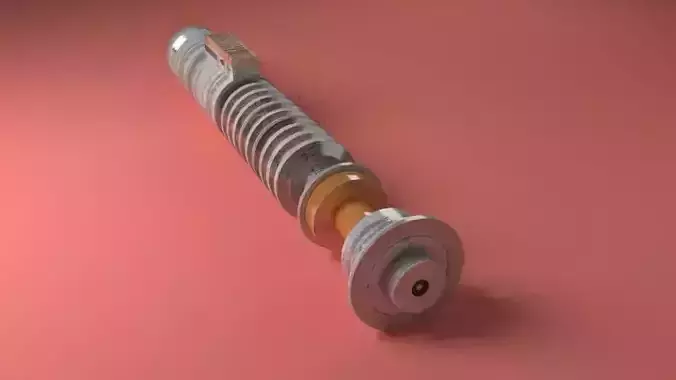 Lightsaber star wars bolt 3D print model