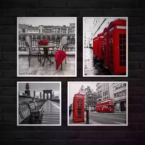 Collection of photo frames contemporary photographers