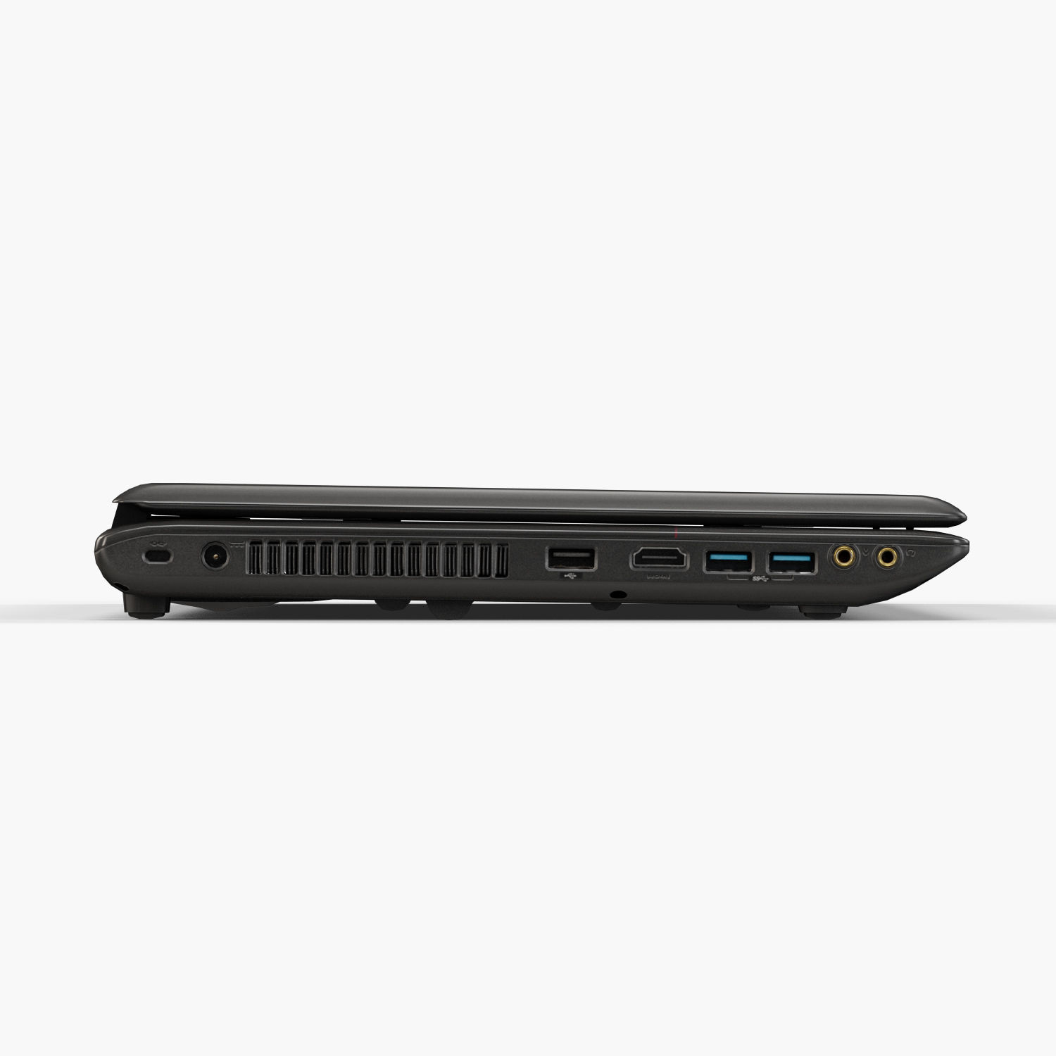MSI GE60 2PL Apache gaming laptop Low-poly 3D model_10