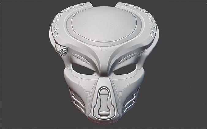 Fugitive Predator Helmet with Laser 2018 cosplay mask 3D print model