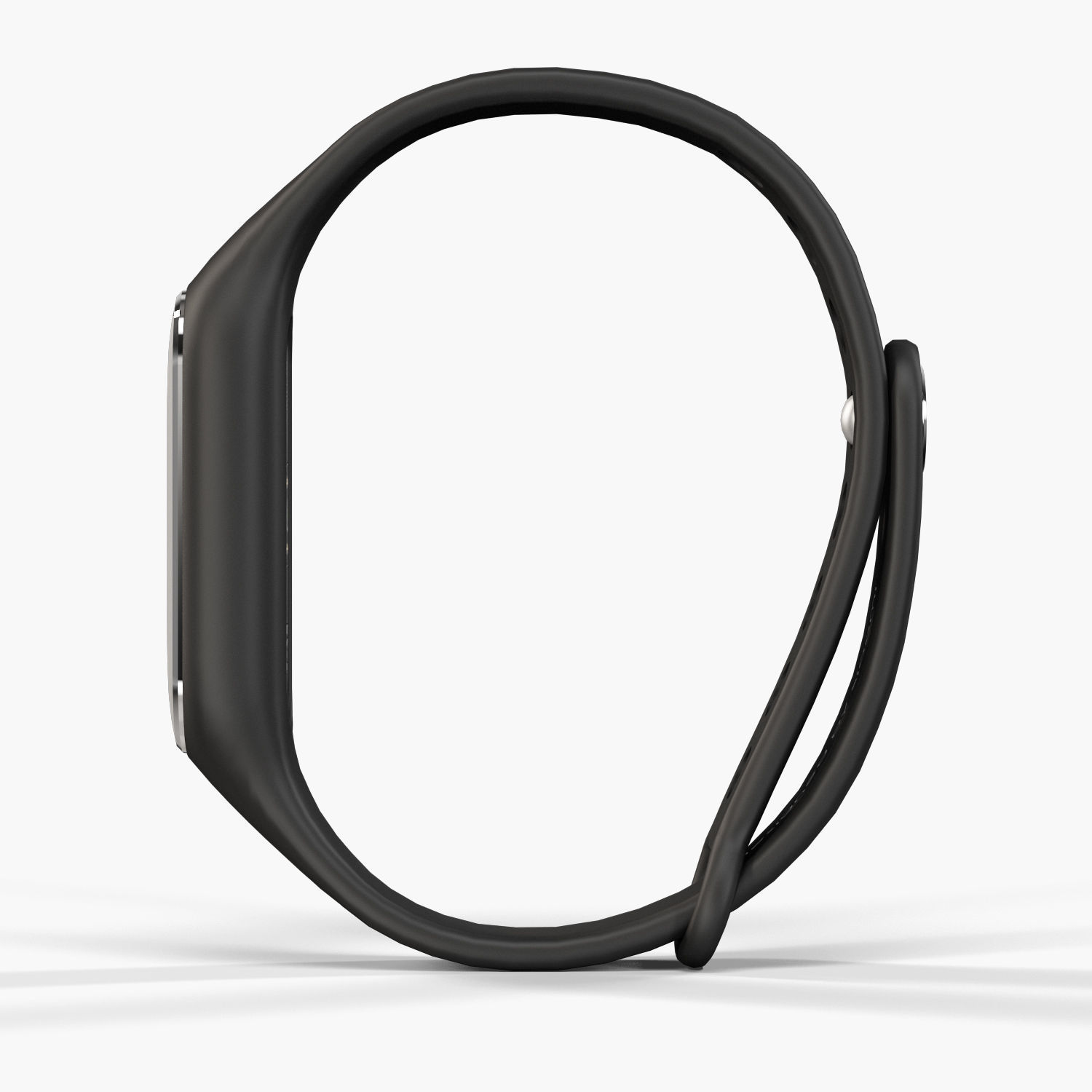 Xiaomi Mi Band Pulse 1S fitness activity tracker Low-poly 3D model_9