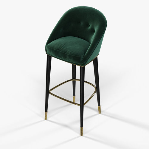 Brabbu Malay bar chair 3D model 3