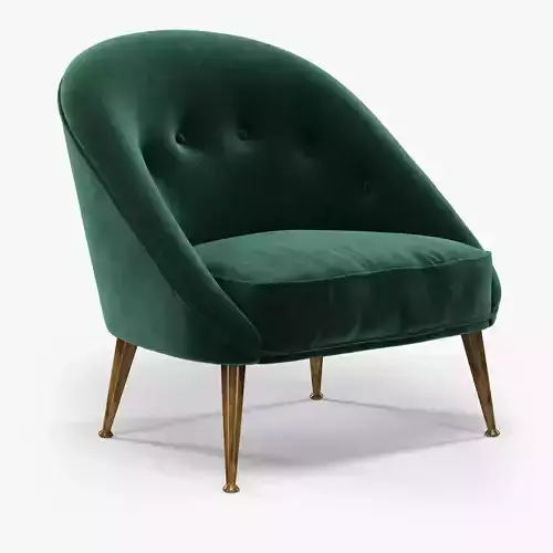 Brabbu Malay armchair 3D model