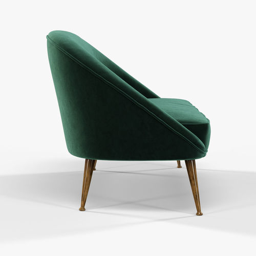 Brabbu Malay sofa 3D model 6