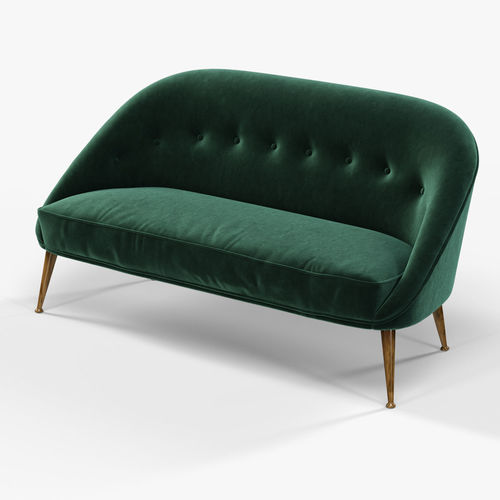 Brabbu Malay sofa 3D model 3
