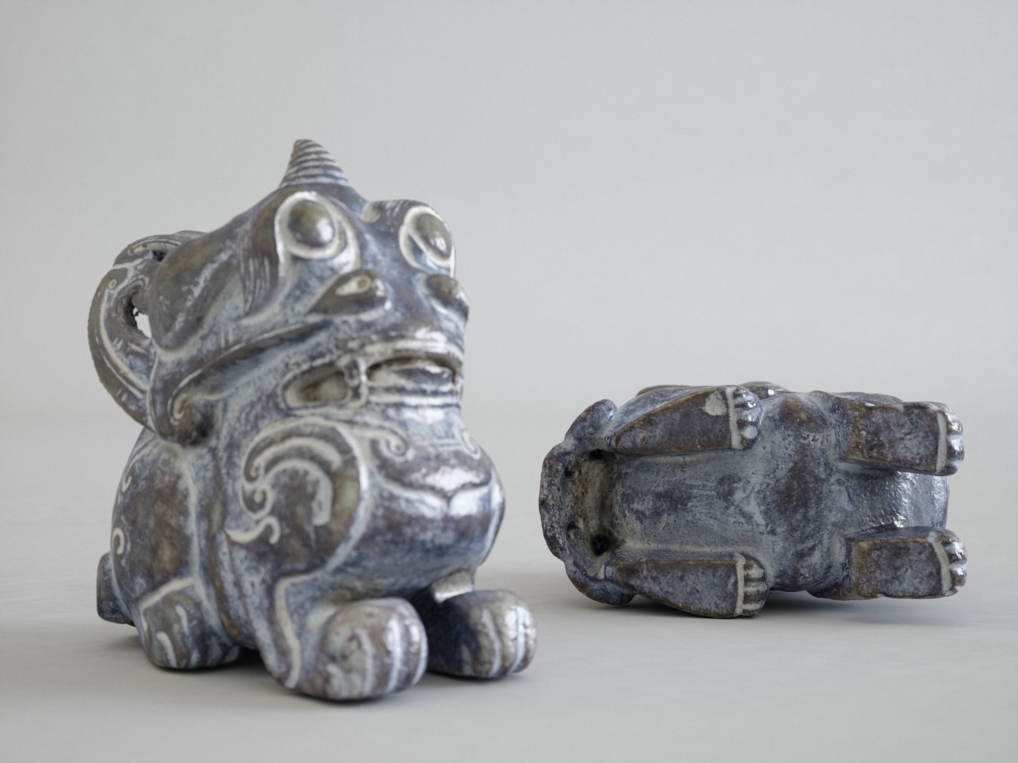 3D Jade Horned Mythical Creatures 3D print model_4