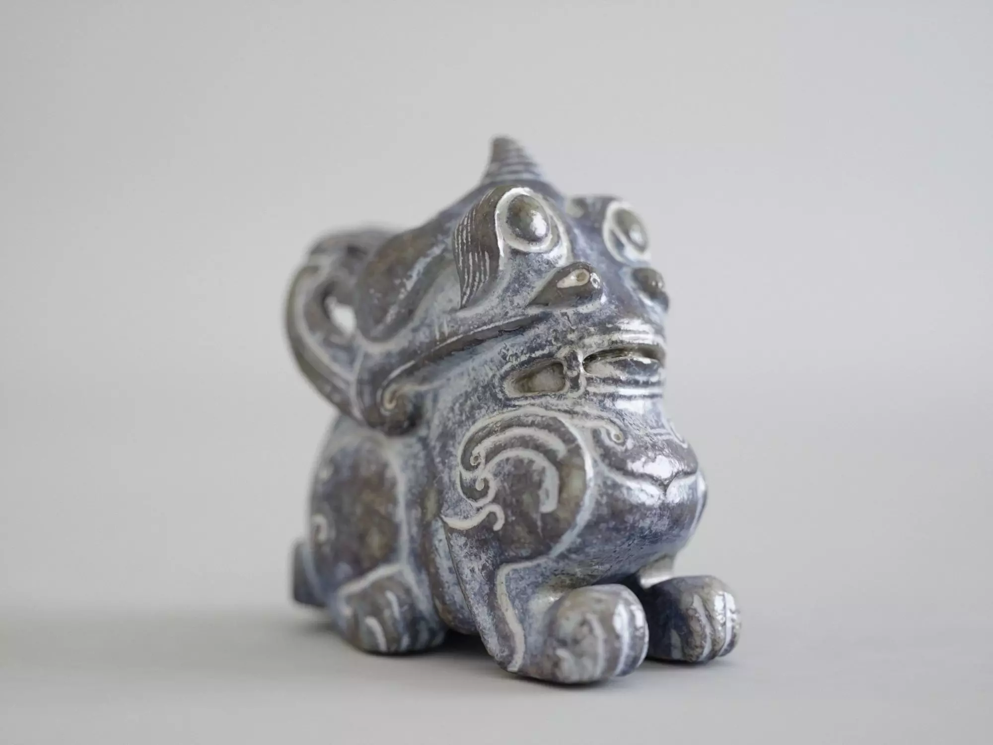 3D Jade Horned Mythical Creatures 3D print model_0