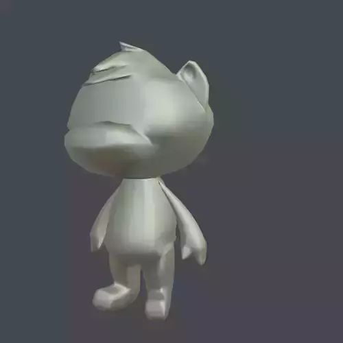 Panda Character 3D model