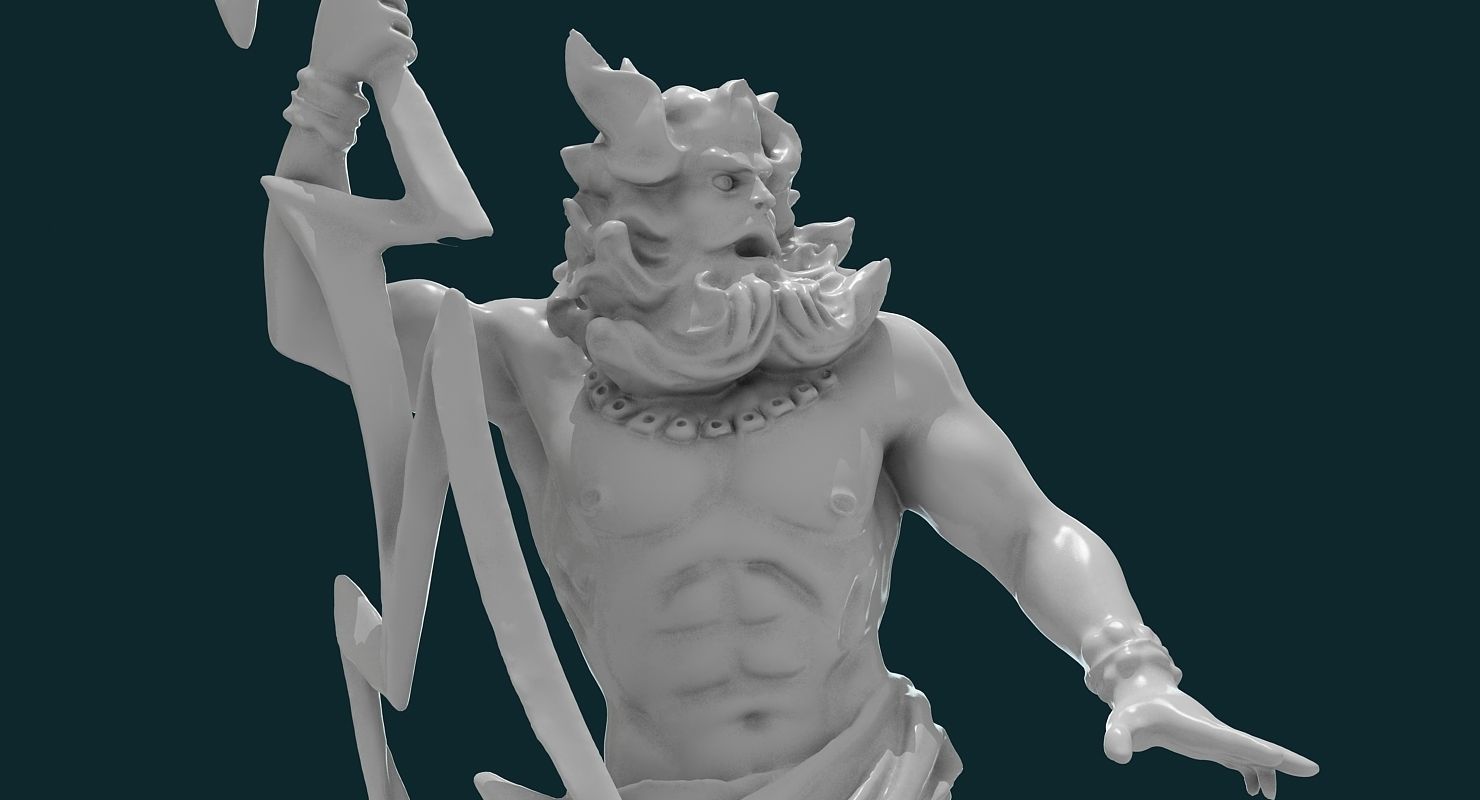 Zeus 3D Scan 3D model_4