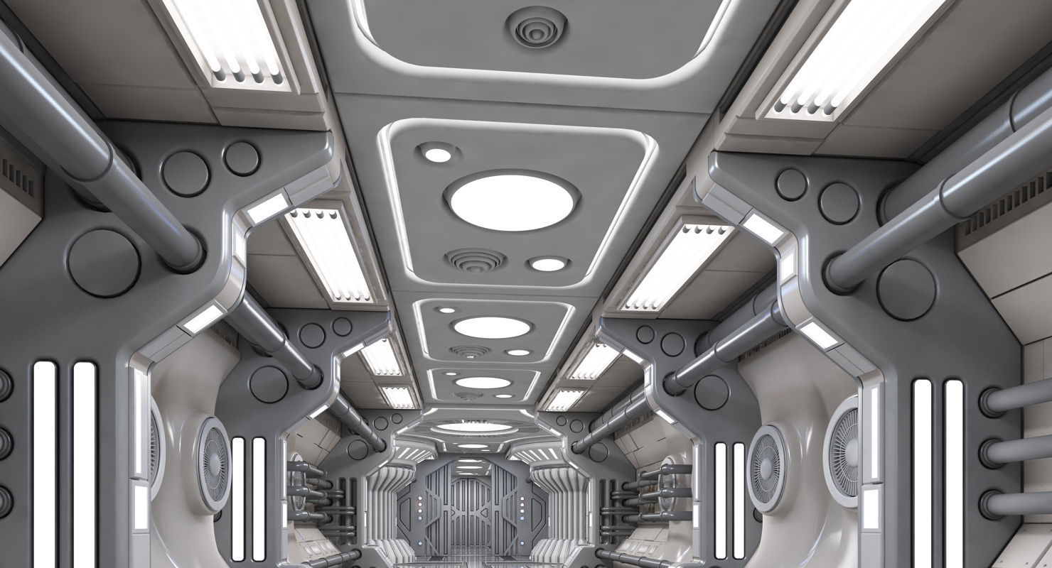 Sci Fi Interior 5 3D model_11
