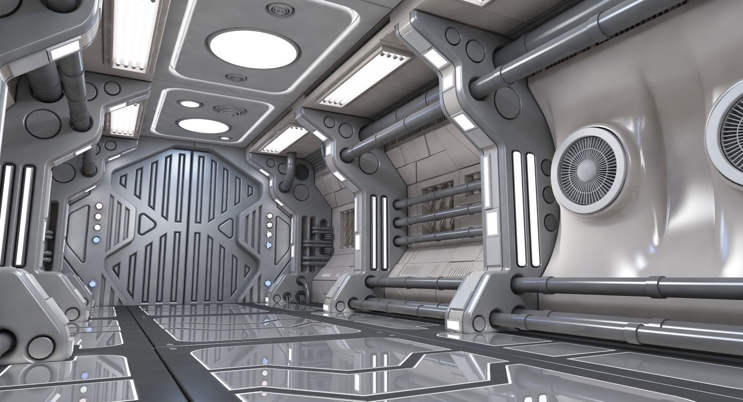 Sci Fi Interior 5 3D model_3