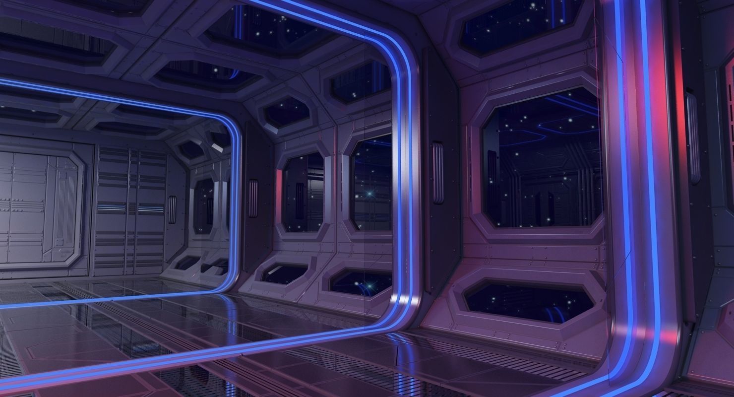 Sci Fi Interior 3 3D model_6