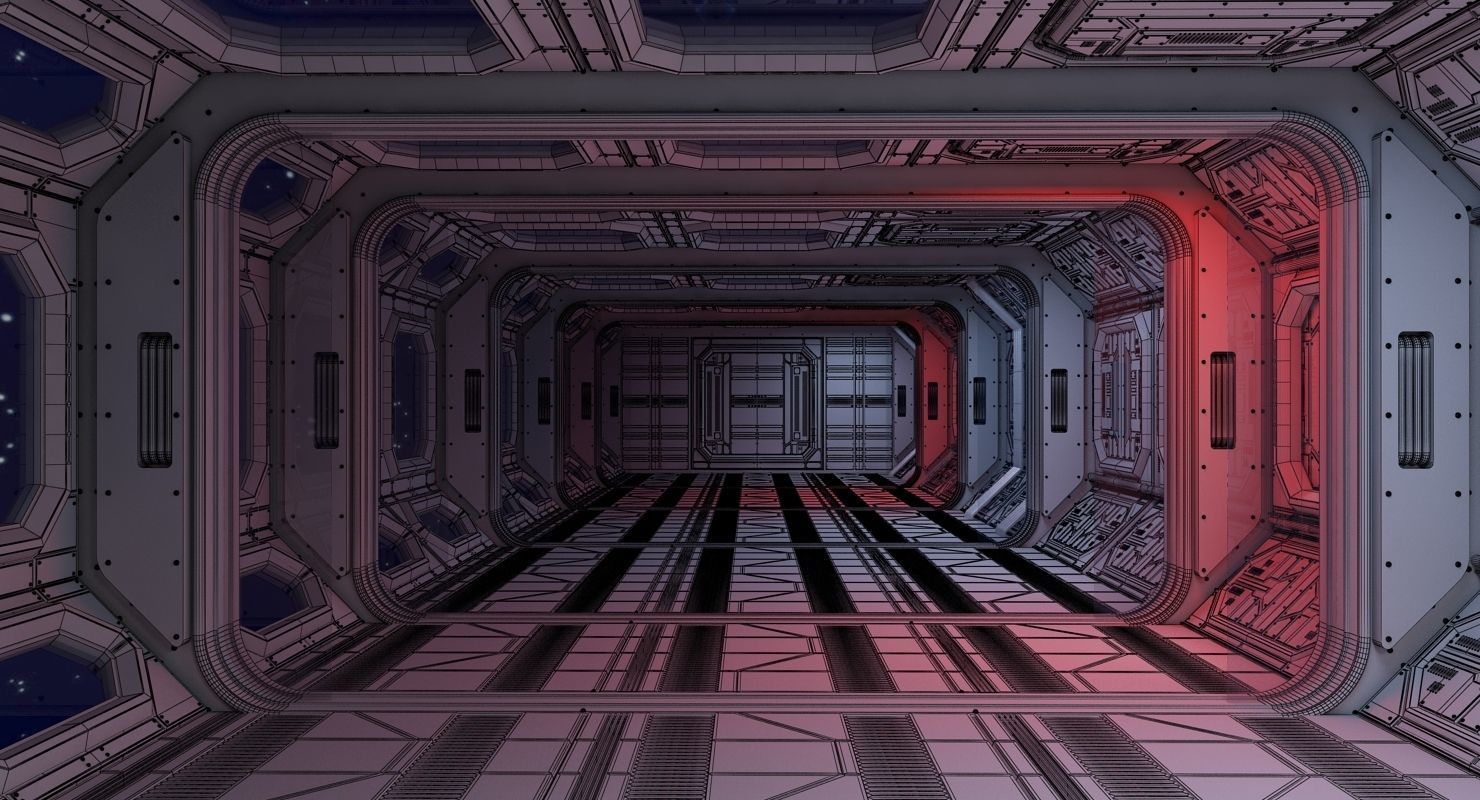 Sci Fi Interior 3 3D model_7