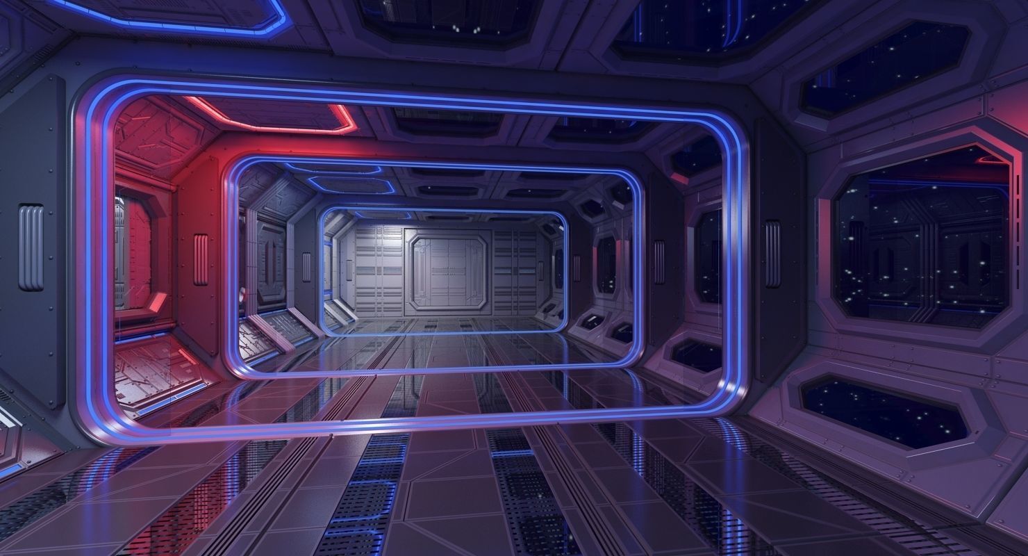 Sci Fi Interior 3 3D model_5