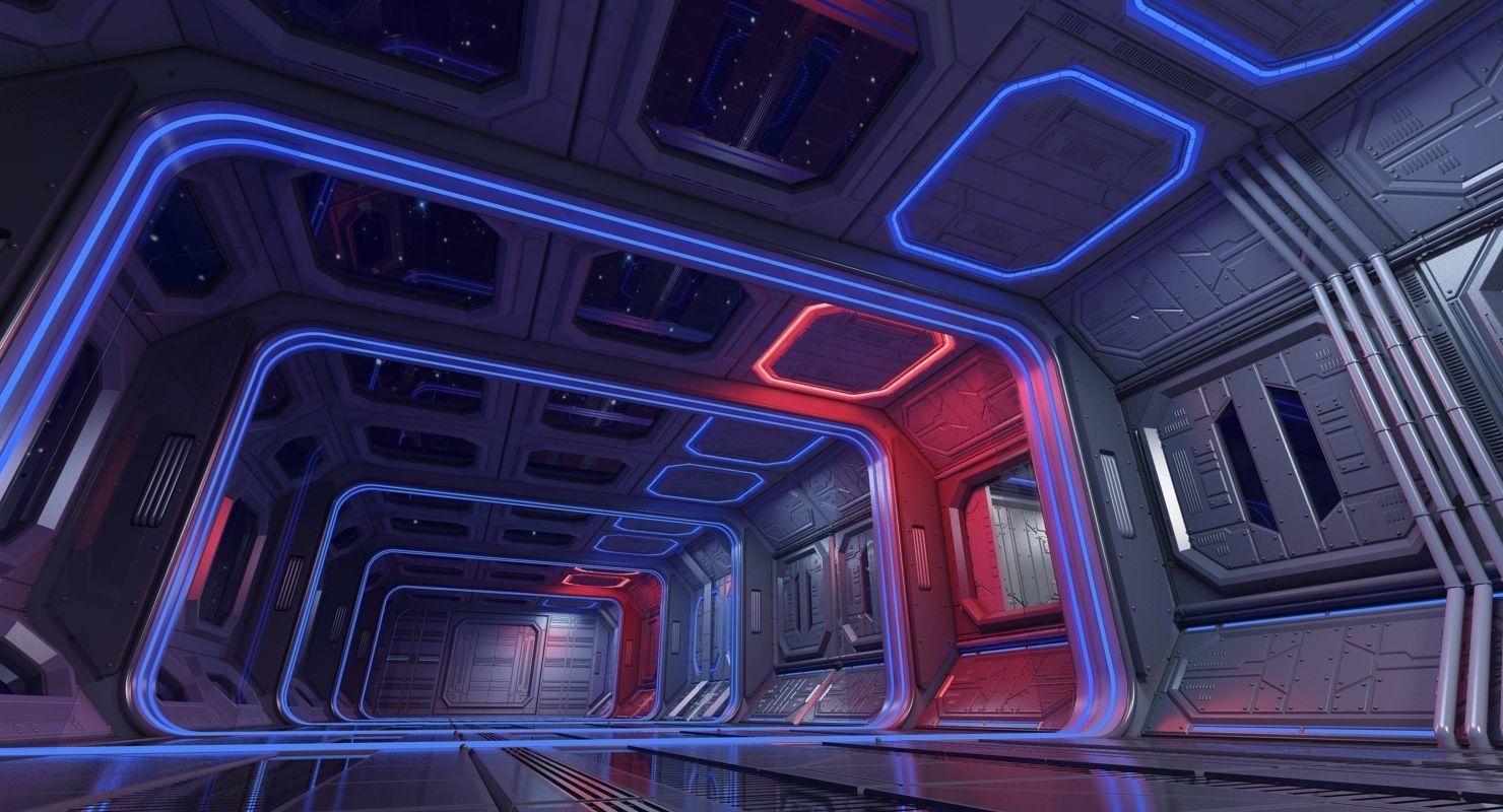 Sci Fi Interior 3 3D model_3