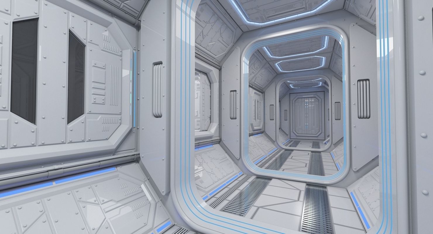Sci Fi Interior 1 3D model_11