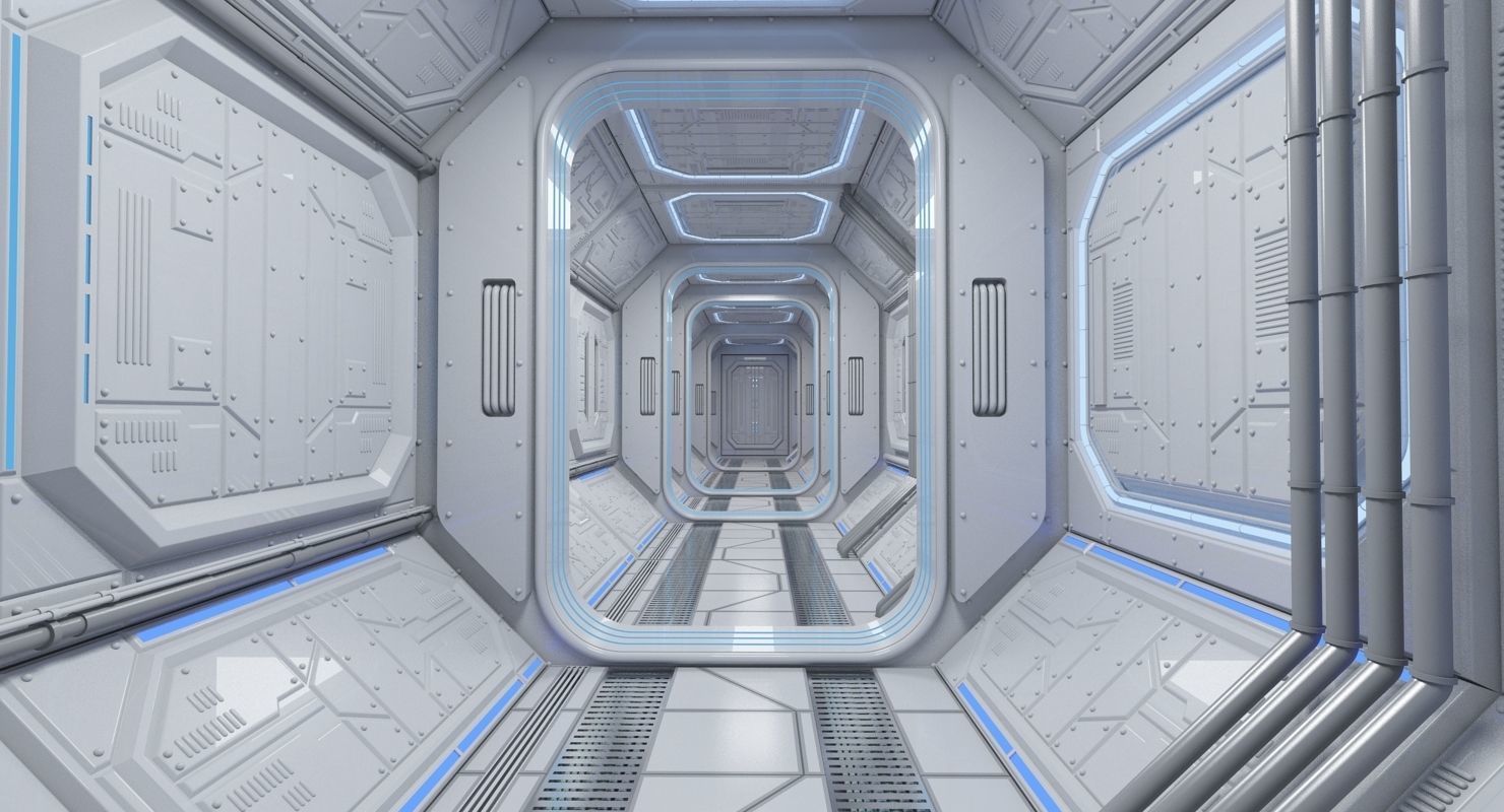 Sci Fi Interior 1 3D model_3