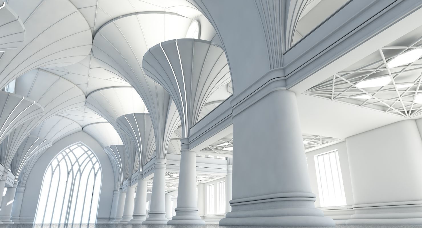 Modern Classic Interior Scene 7 3D model_11