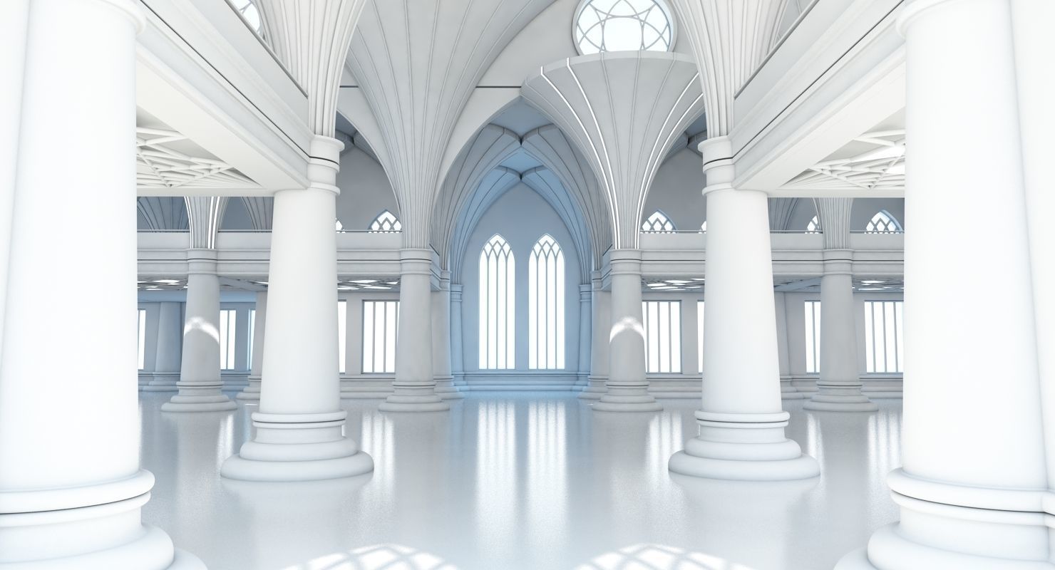 Modern Classic Interior Scene 7 3D model_10