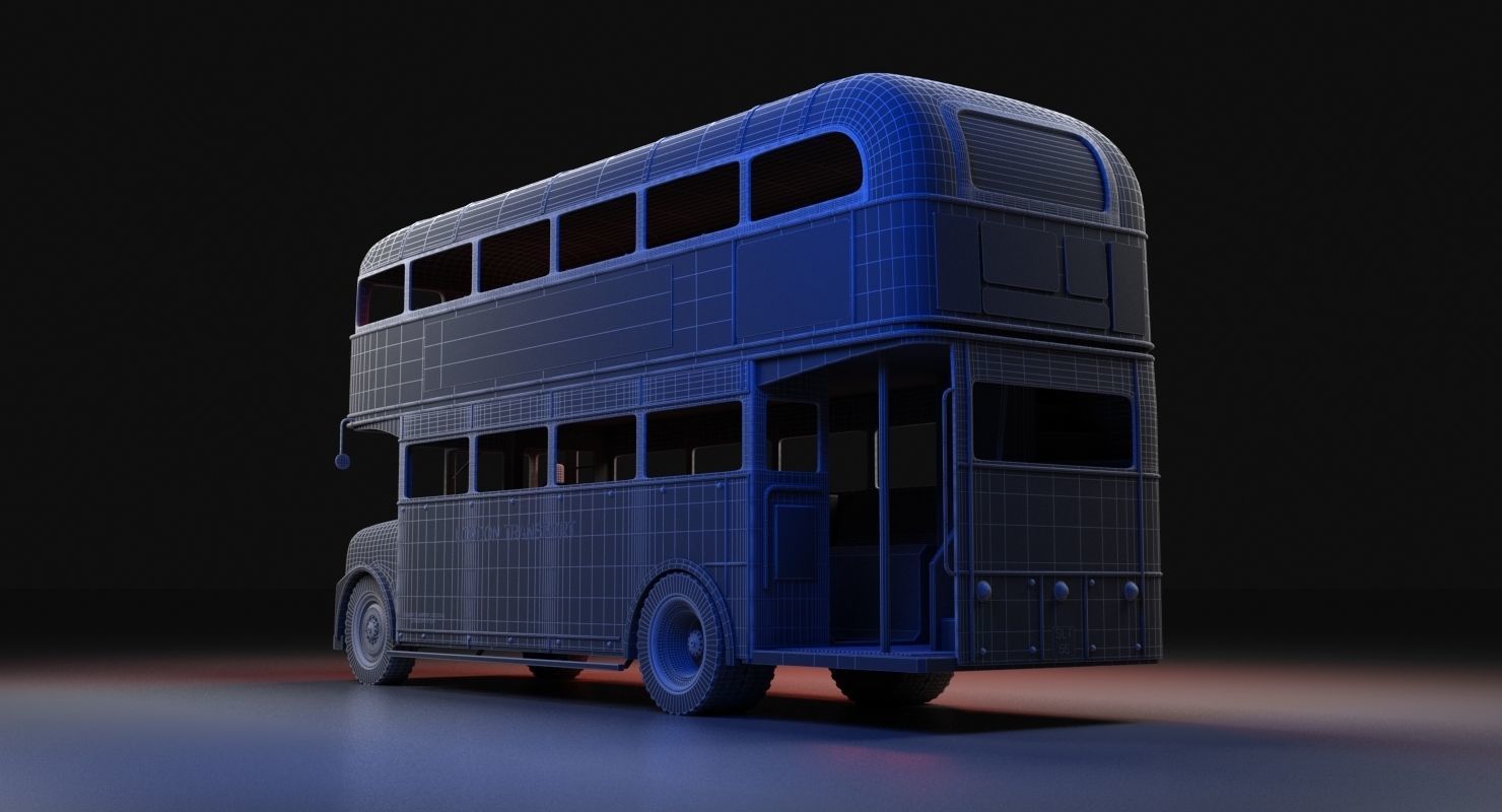 London Bus 3D model_6