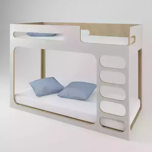 Perludi bed for children - bunk bed - modern - Hochbett