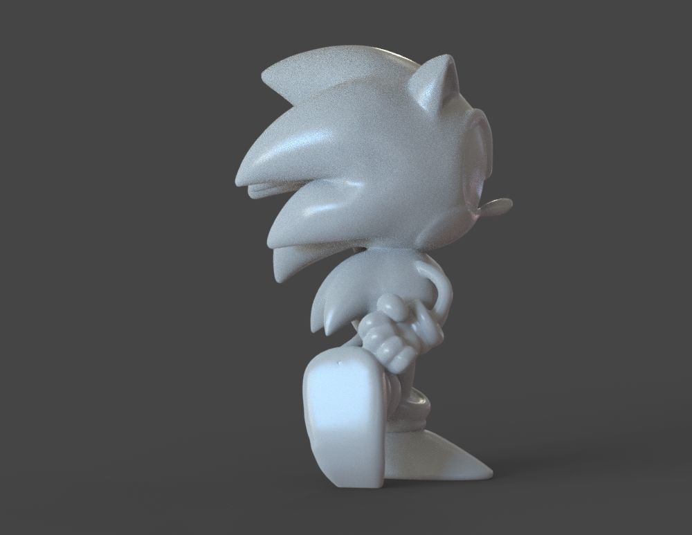 Sonic The Hedgehog 3D print model_6