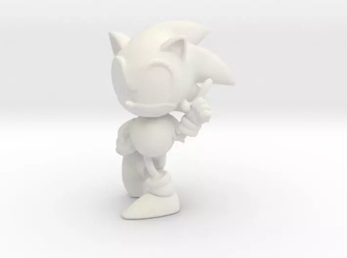 Sonic The Hedgehog 3D print model_0
