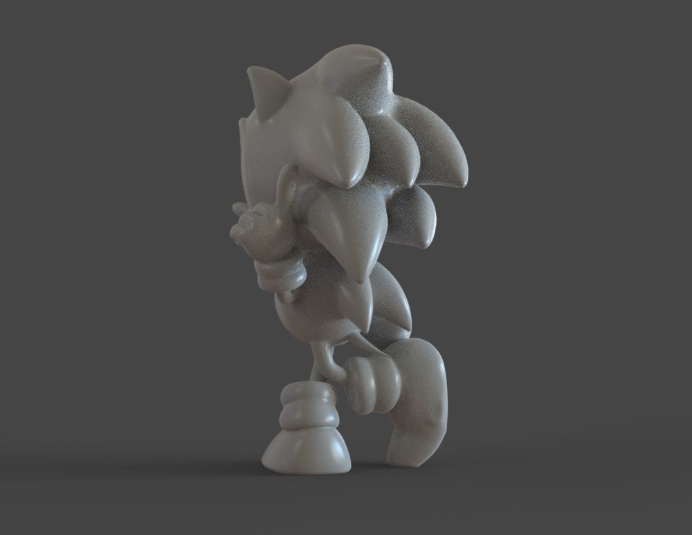 Sonic The Hedgehog 3D print model_3