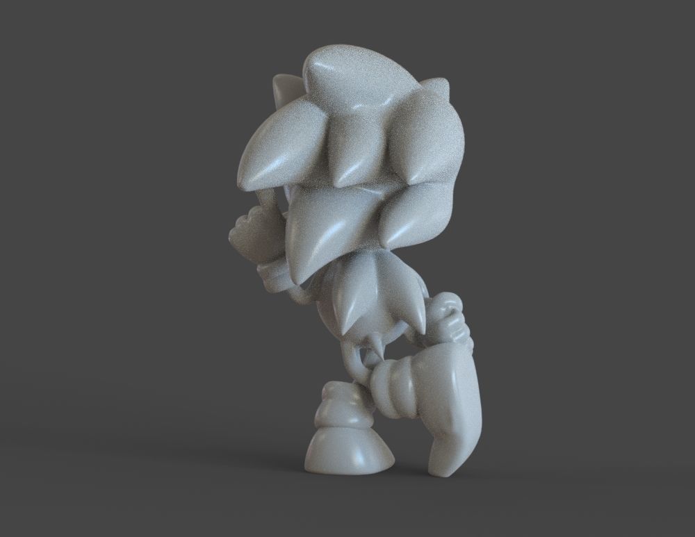 Sonic The Hedgehog 3D print model_4