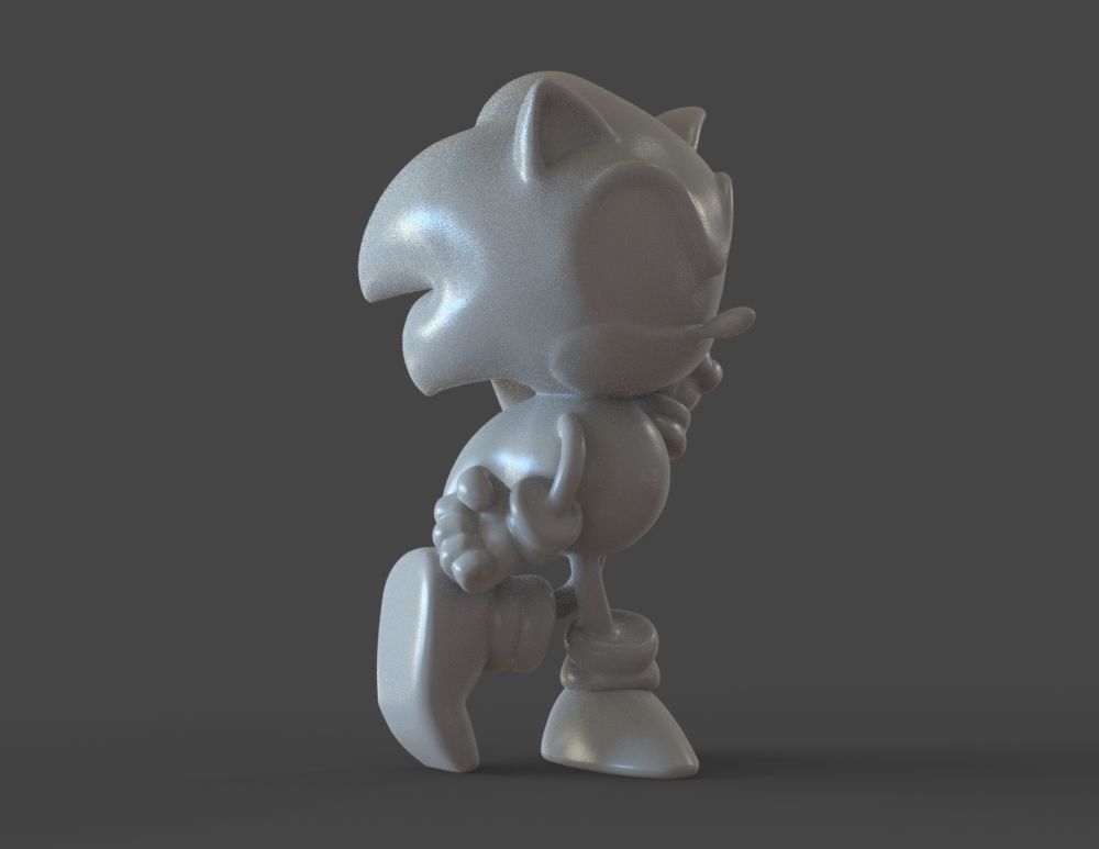 Sonic The Hedgehog 3D print model_7