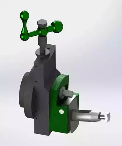 Shaper tool head slide free 3D model | CGTrader
