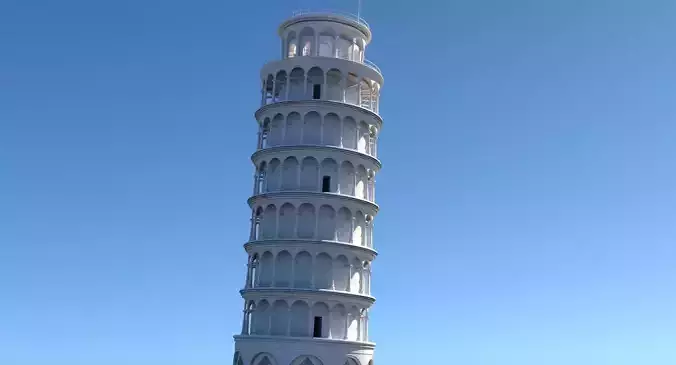 Leaning Tower Of Pisa 3D model