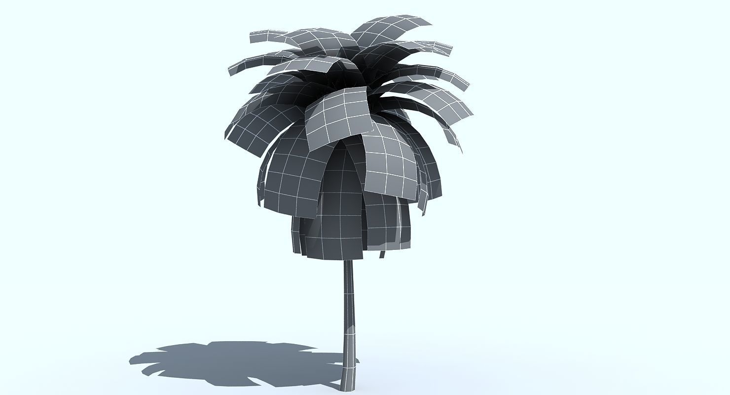 Palm Tree 3D model_4