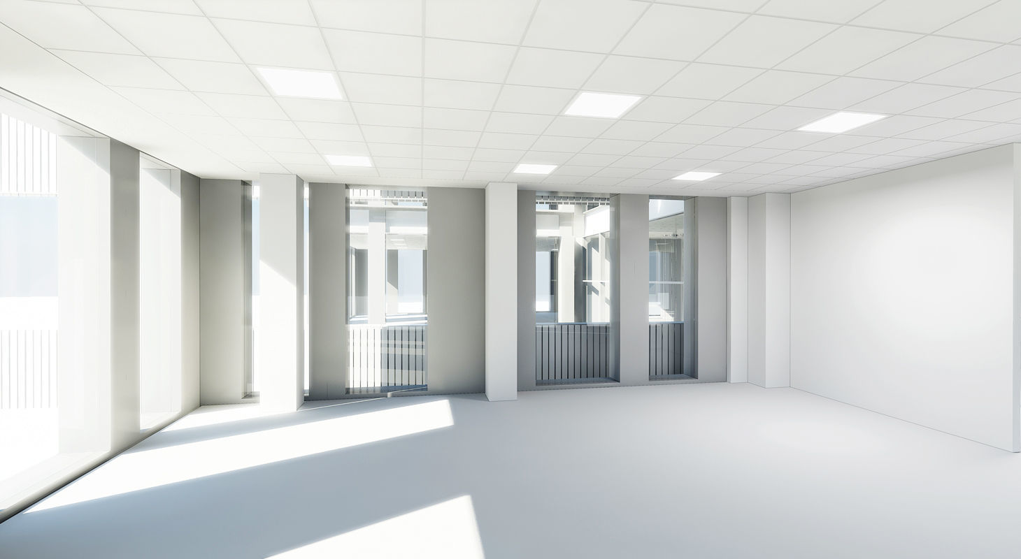 Office Interior Reception 3 3D model_10