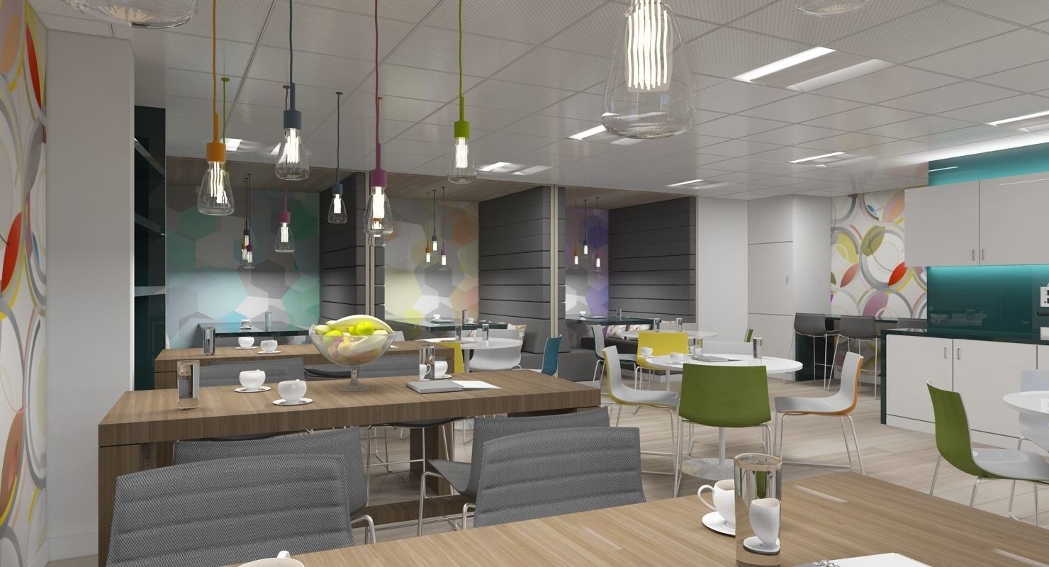 Office Interior 40 3D model_5