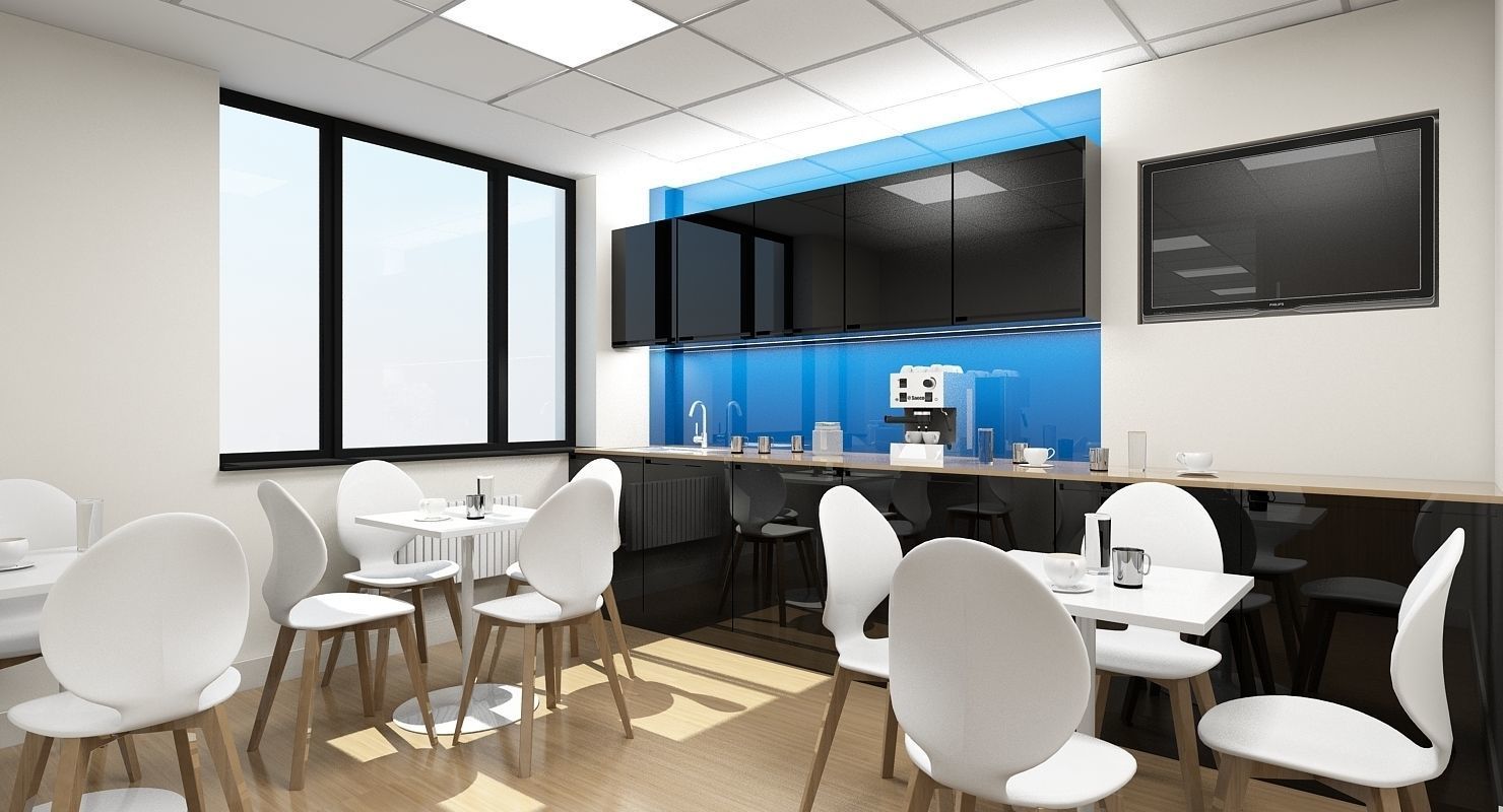 Office Interior 10 3D model_2