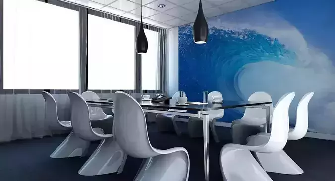 Modern Meeting Room 3D model