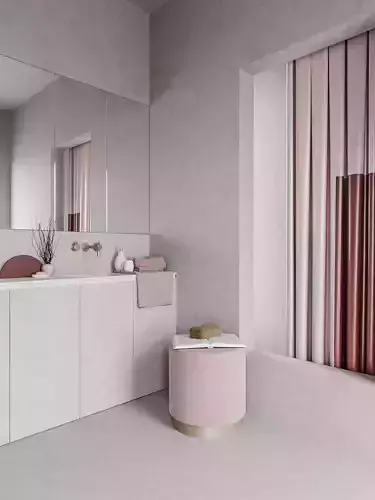 Shower scene for Cinema 4D and Corona Renderer