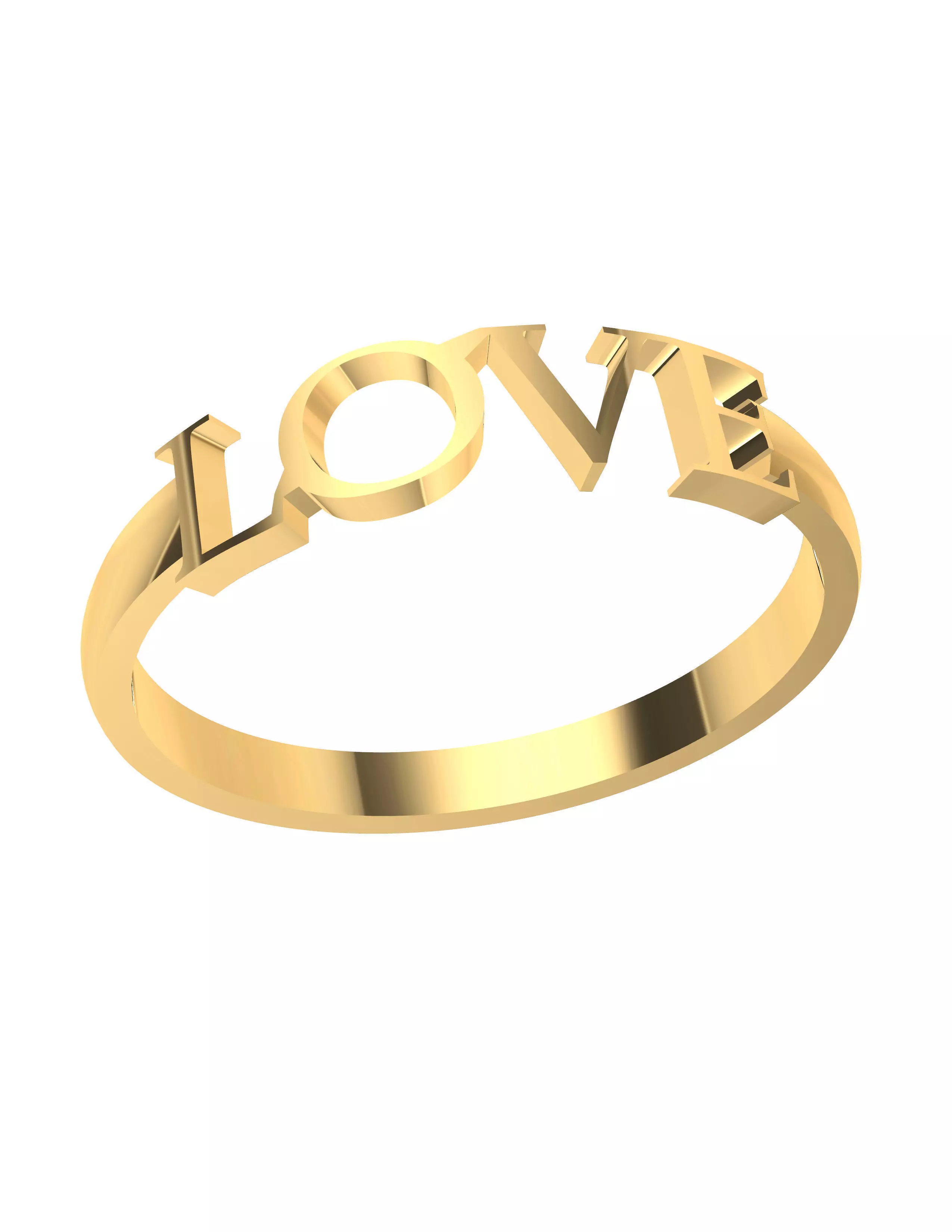 LOVE RING 3D print model_0