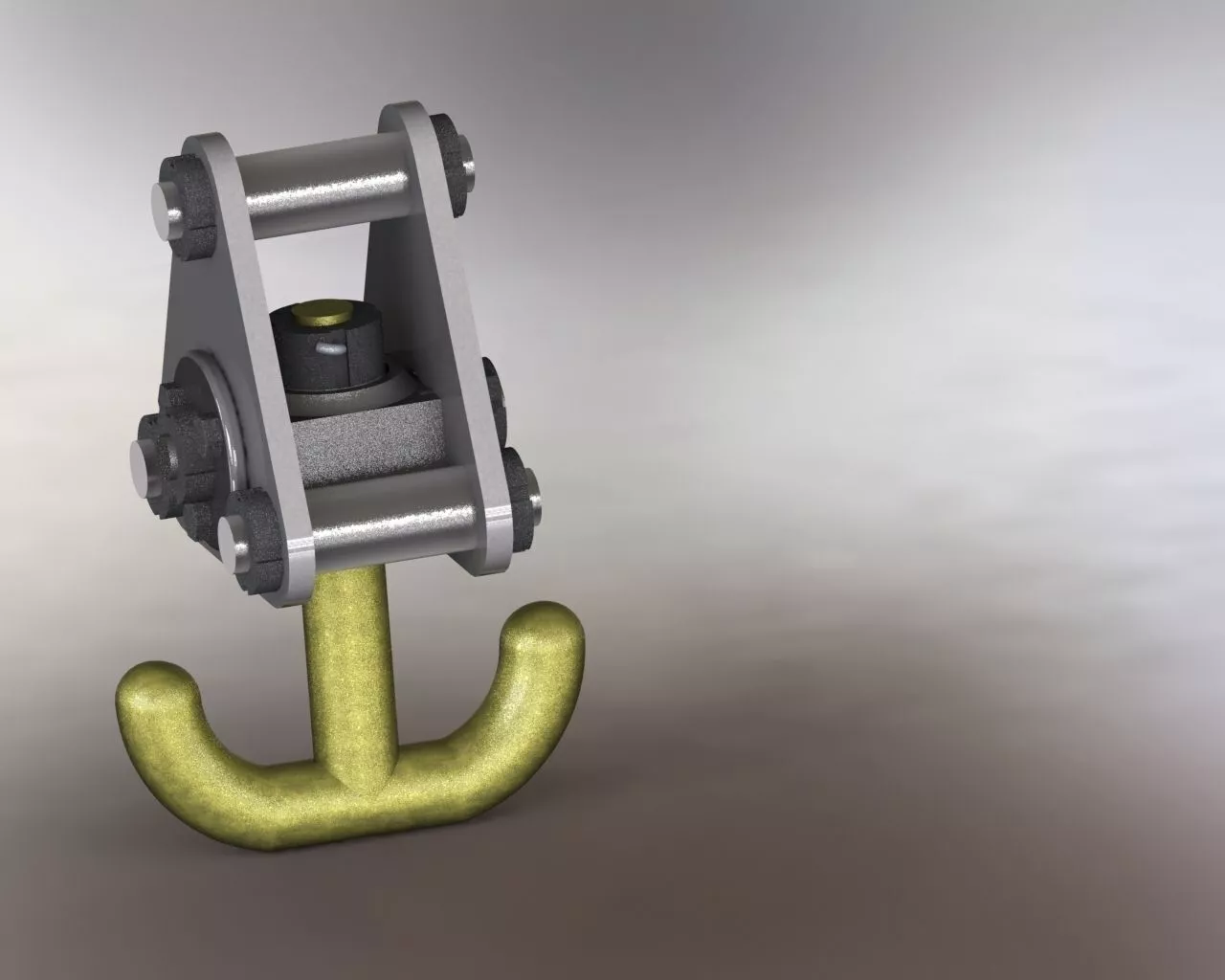 Crane Hook Free 3D model