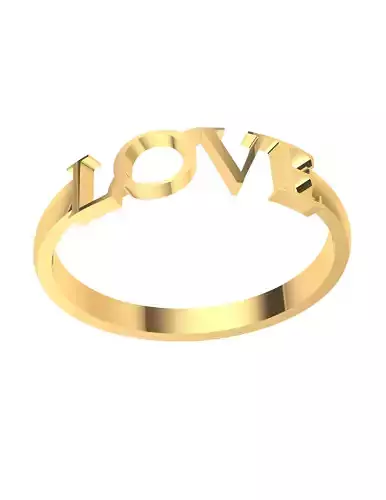 LOVE GOLD RING