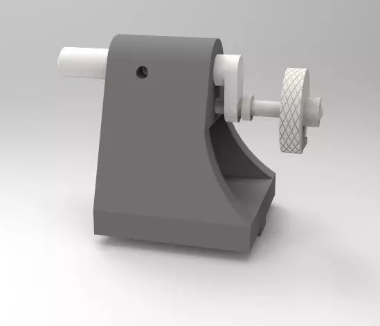 Milling Machine Tail Stock Free 3D model