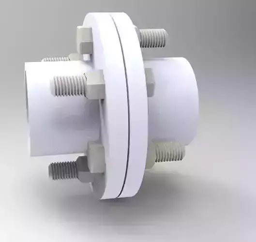 Flange Coupling Free 3D model