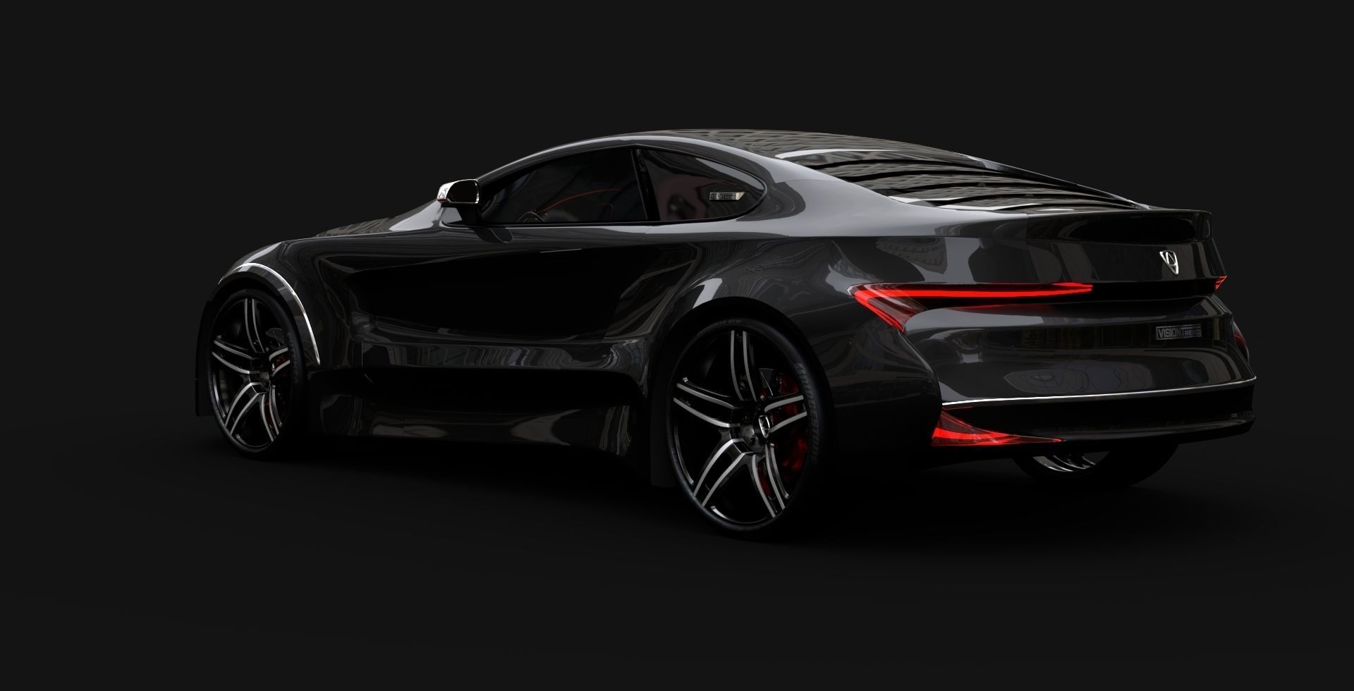 Affekta Future Tuning Sport Car EXTRA 8 tuning RIMS  3D model_12