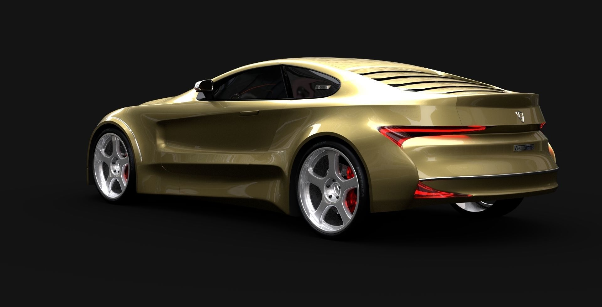 Affekta Future Tuning Sport Car EXTRA 8 tuning RIMS  3D model_1