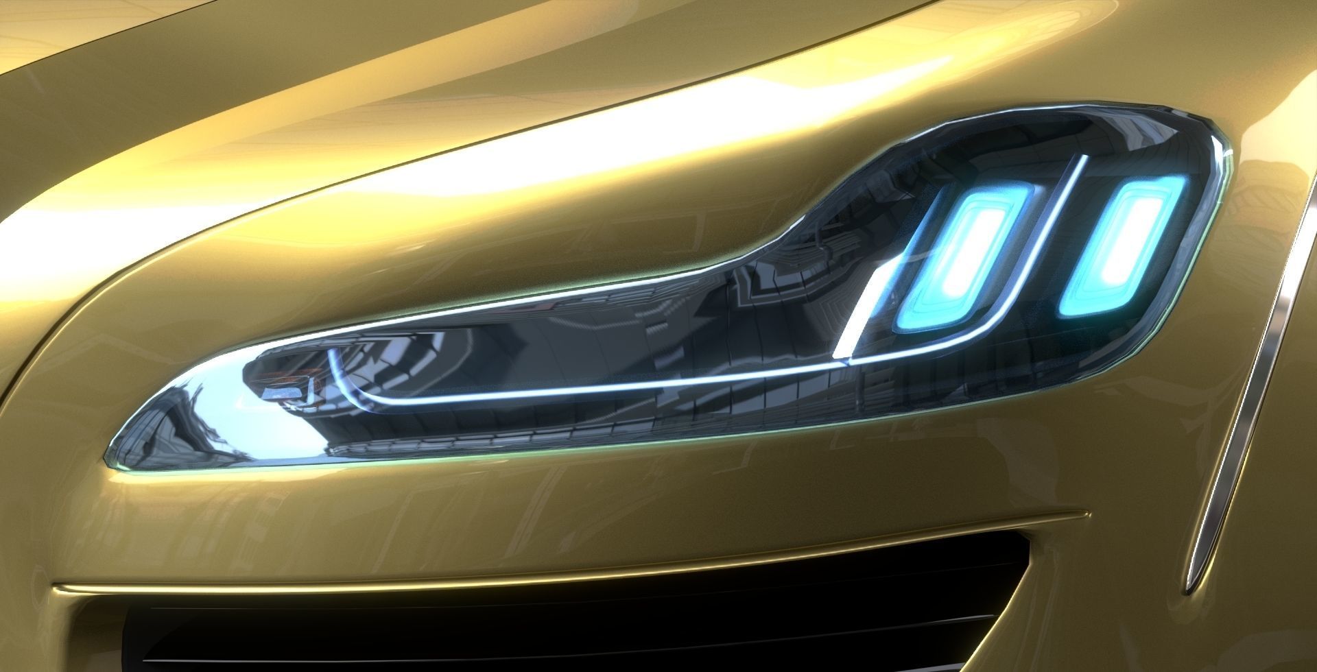 Affekta Future Tuning Sport Car EXTRA 8 tuning RIMS  3D model_7