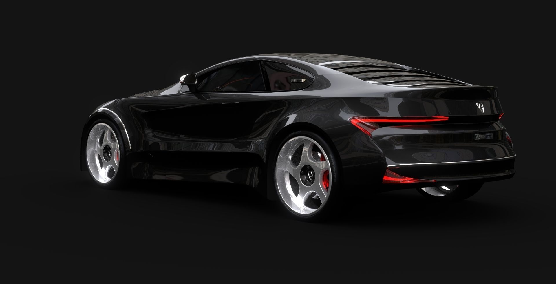 Affekta Future Tuning Sport Car EXTRA 8 tuning RIMS  3D model_11