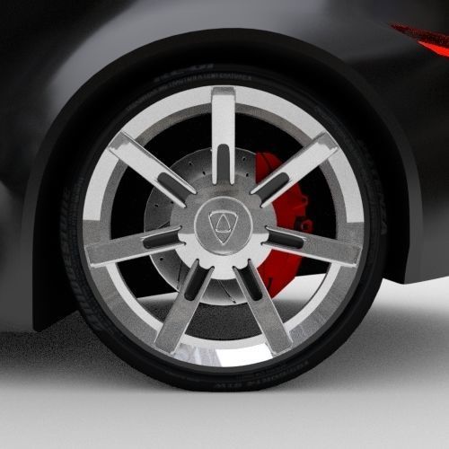Affekta Future Tuning Sport Car EXTRA 8 tuning RIMS  3D model_34