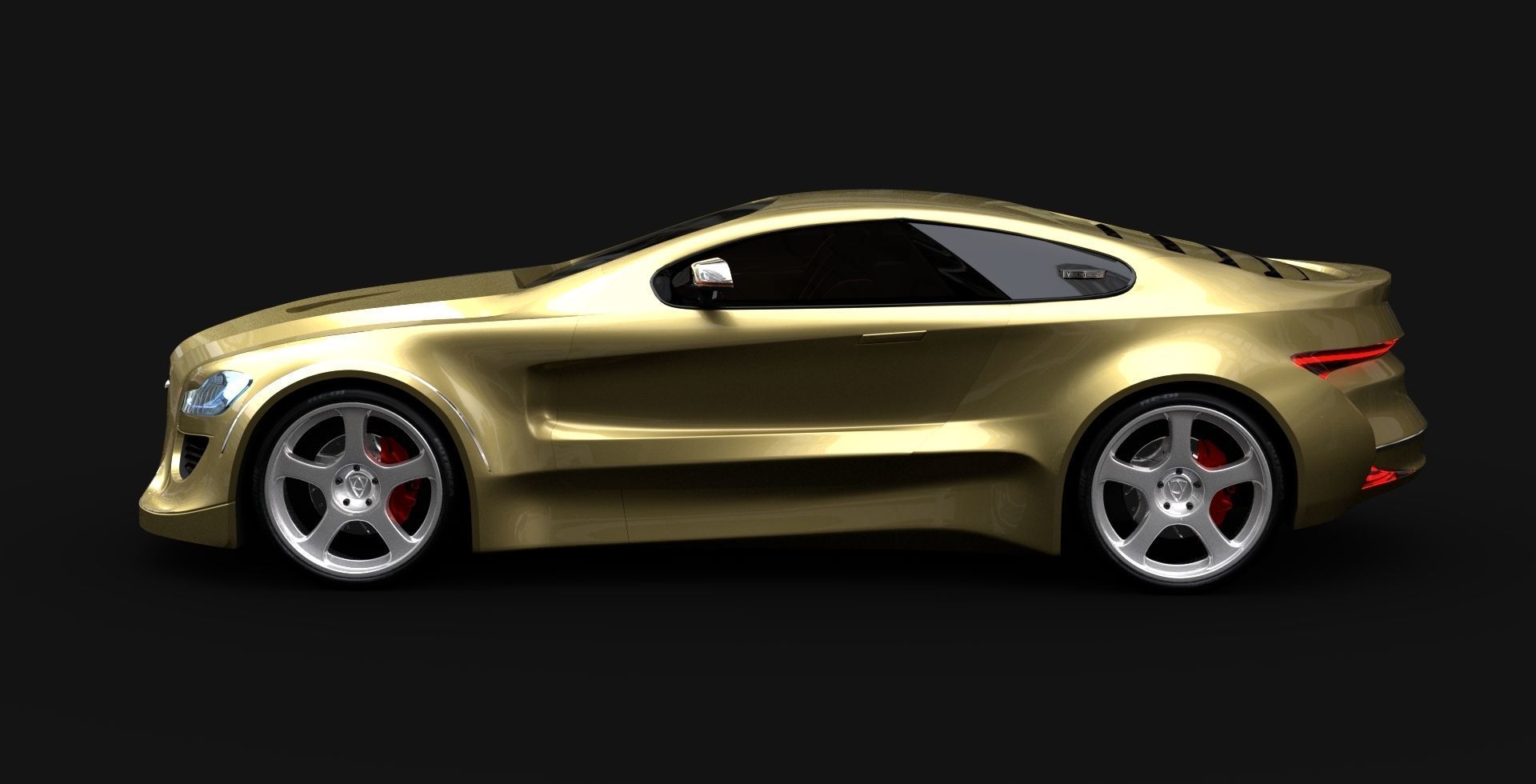 Affekta Future Tuning Sport Car EXTRA 8 tuning RIMS  3D model_2