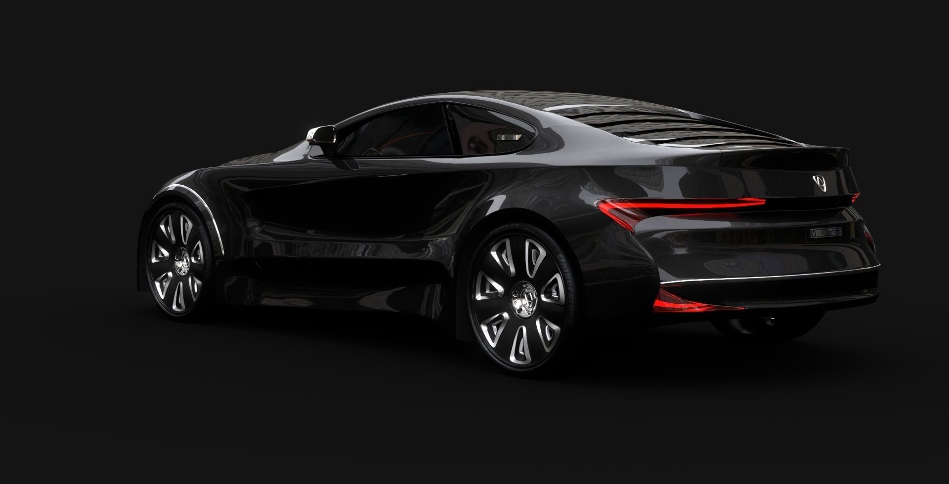 Affekta Future Tuning Sport Car EXTRA 8 tuning RIMS  3D model_10